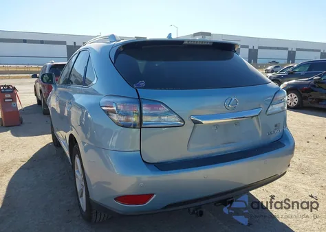 2012 Lexus Rx 350 from USA, damaged, VIN 2T2ZK1BA5CC077868